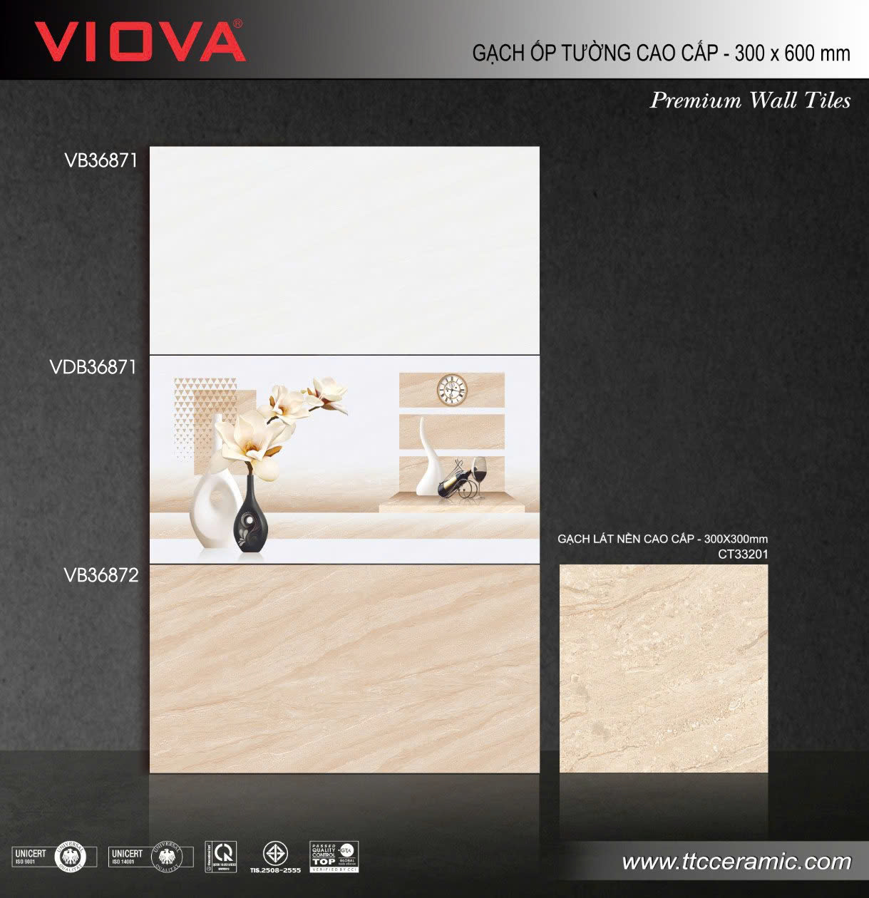 Gạch 30x60 TTC VB36071-VB36072